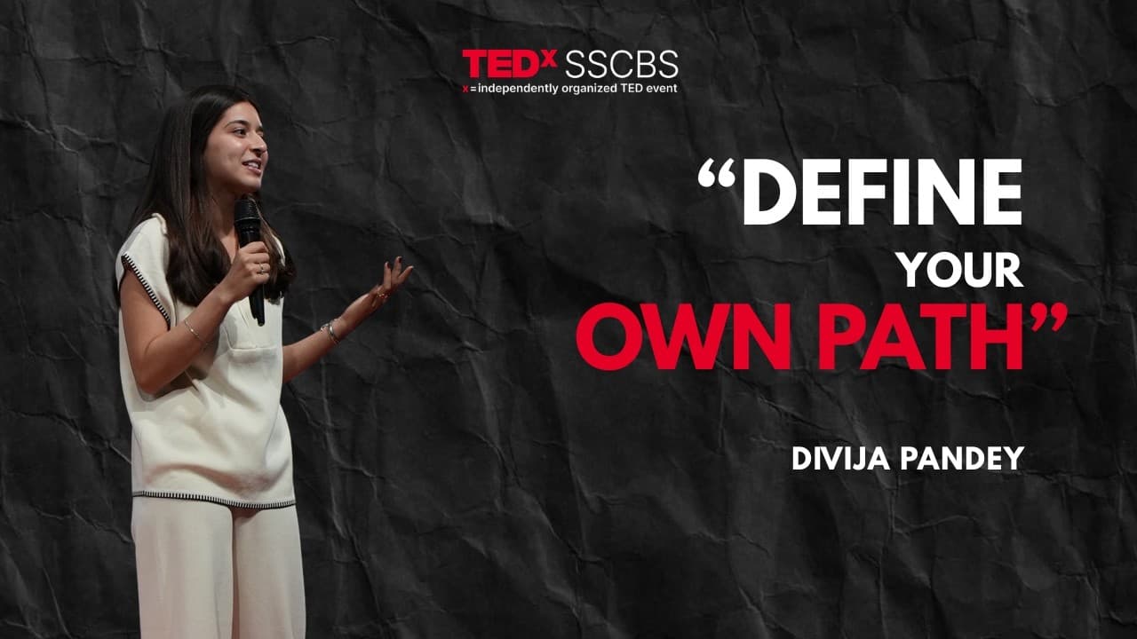 When Life Doesn't Go as Planned, Keep Going | Divija Pandey | TEDxSSCBS
