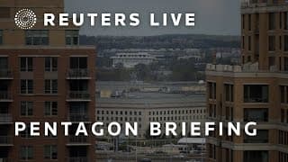 LIVE: Pentagon briefing with Air Force Maj. Gen. Pat Ryder