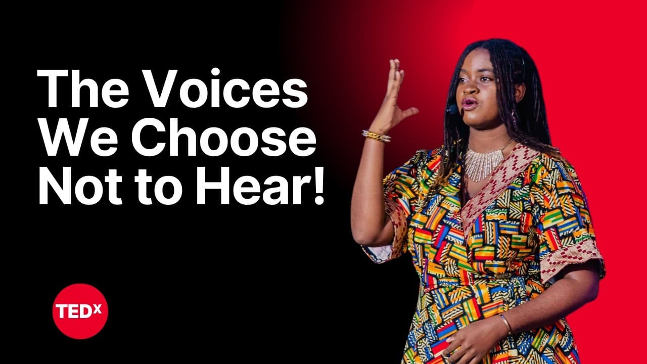 The Ghanians we refuse to hear | Dr. Naa Adzoa Adzeley Boi-Dsane | TEDxUniversityofCapeCoast