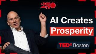 The Optimistic Case for AI | Andrew McAfee | TEDxBoston