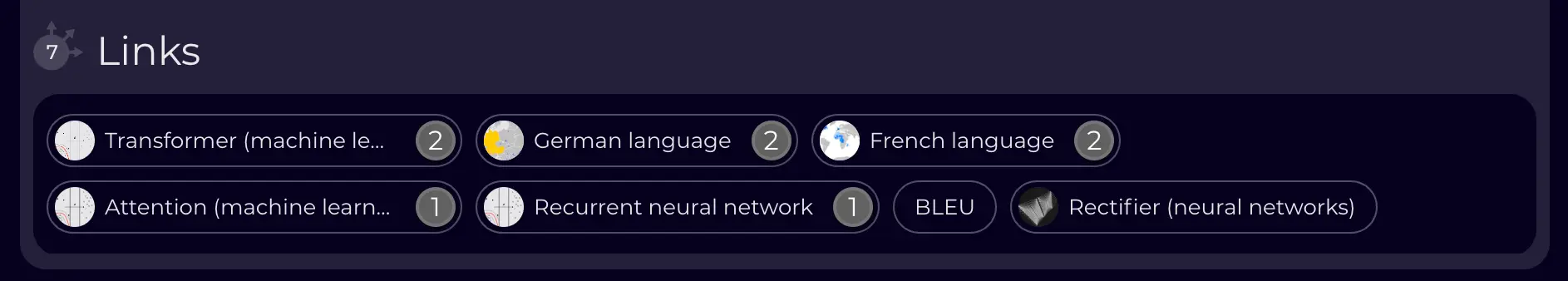 The key mentions that have been extracted from the PDF summary