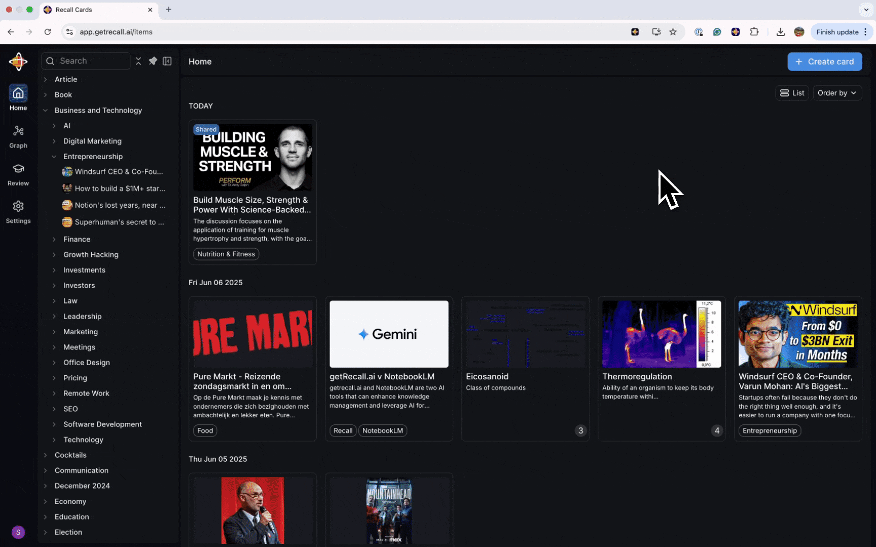 Import your Pocket Saves into Recall
