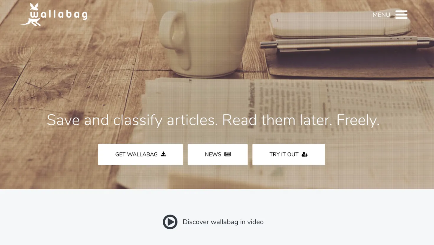 Wallabag as a Pocket Alternative