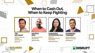 When startups should look to sell and when to keep fighting | TechCrunch Disrupt 2024