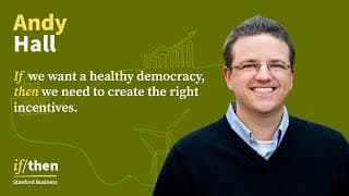 Who Wants to Run? Incentivizing Better Participation in Politics, with Andrew B. Hall