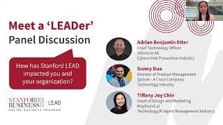 Stanford LEAD: Meet a LEADer November, 2024