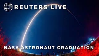 LIVE: Astronaut candidates graduate