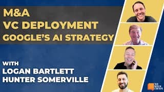 Redpoint Ventures and Stepstone Group on VC Deployment, M&A, and Google's AI Strategy | E1934