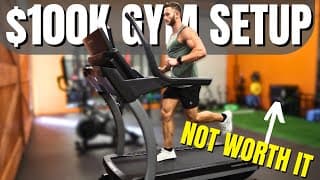 I Built my Dream Gym and Podcast Studio (See my Workout Setup)