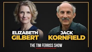 Elizabeth Gilbert and Jack Kornfield