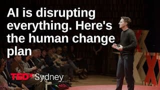 AI is disrupting everything. Here's the human change plan. | Joel Pearson | TEDxSydney