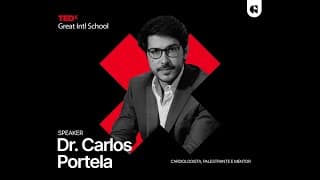 A chave da performance e produtividade | Carlos Portela | TEDxGreat Intl School