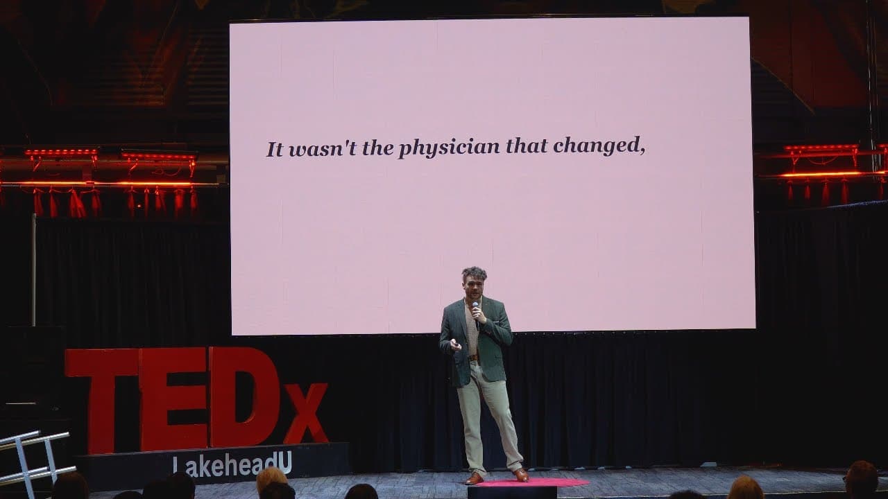 The human cost of AI in healthcare | James McCormack | TEDxLakeheadU