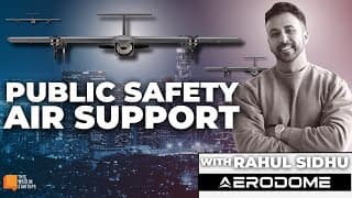 The future of public safety via rapid drone response with Aerodome's Rahul Sidhu | E1900
