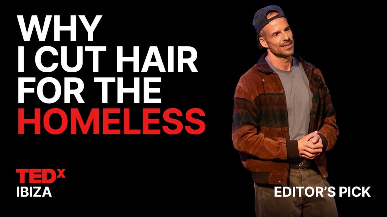 How giving free haircuts taught me to connect with anyone | Joshua Coombes | TEDxIbiza