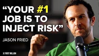 25 Years Of Founder WISDOM In 55 Minutes (ft. Jason Fried)