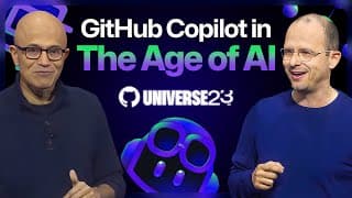 GitHub Universe 2023 opening keynote