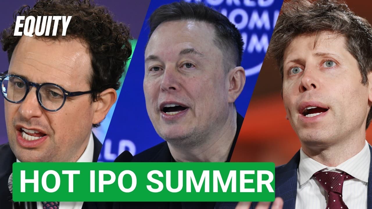 SpaceX, Anthropic, and OpenAI’s hot IPO summer | Equity Podcast