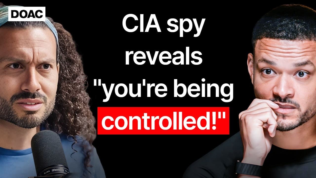 The Manipulation Expert: CIA Spy Reveals You're Being Controlled! Andrew Bustamante