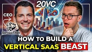 Ara Mahdessian: ServiceTitan CEO on Building a $7BN Company Without Raising VC Funding | E1175