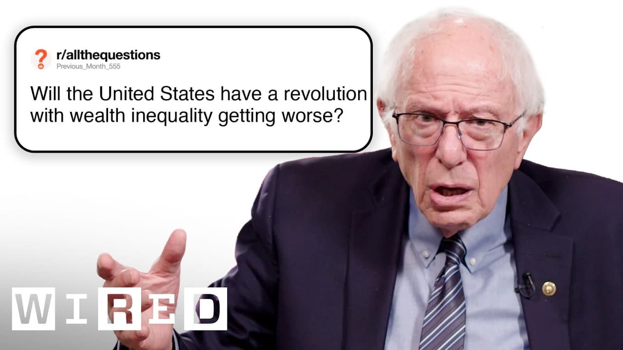Bernie Sanders Answers Oligarchy Questions | Tech Support | WIRED