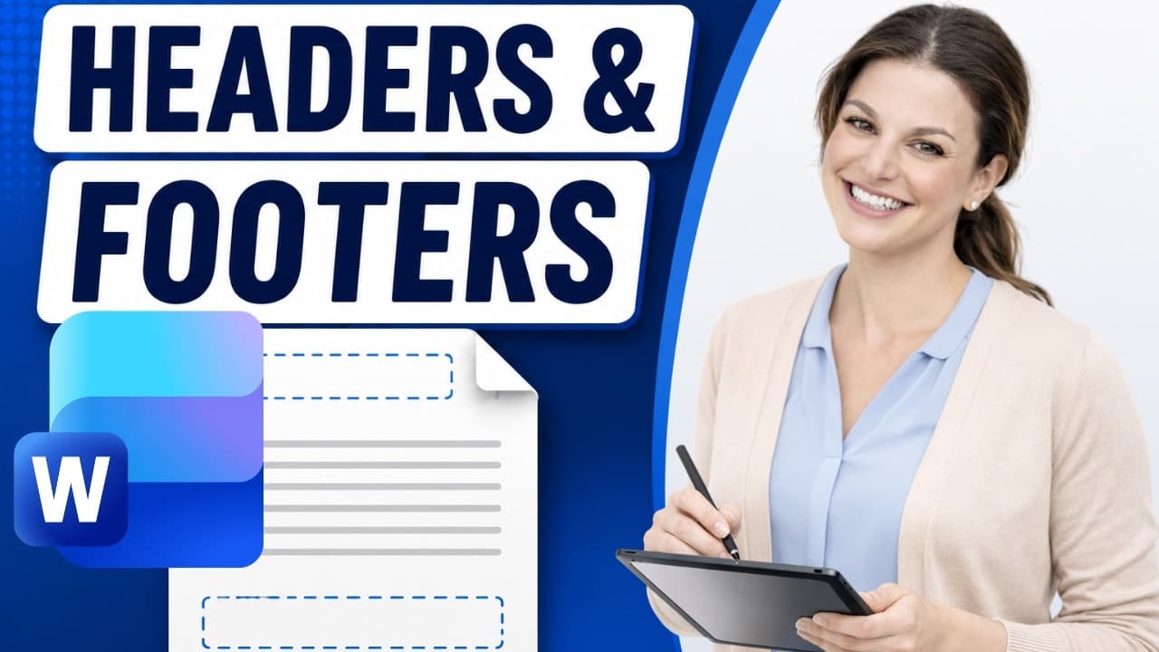 Microsoft Word Headers & Footers Tutorial for Beginners (Complete Guide)