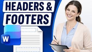Microsoft Word Headers & Footers Tutorial for Beginners (Complete Guide)