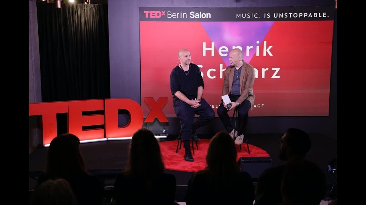 Music Lover•DJ•Producer•Live Act•Musician•Composer•Entrepreneur | Henrik Schwarz | TEDxBerlinSalon