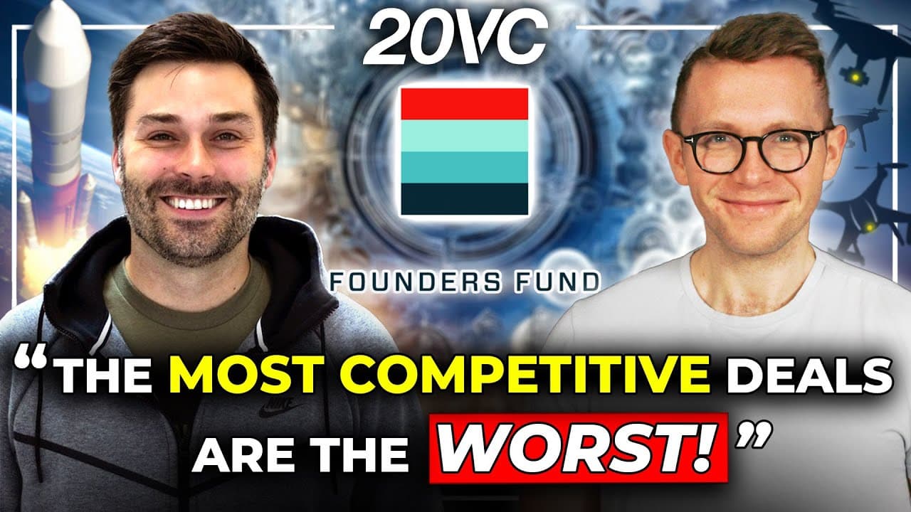Trae Stephens: Why No Company is Successful Because of their VC | E1135