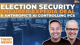 Election Security, Skift's Rafat Ali, and Anthropic Unleashes PC AI | E2030