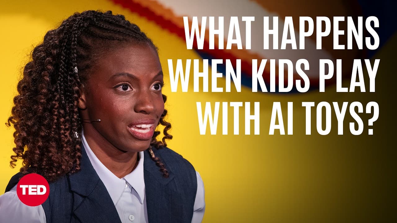 How to Raise Kids Who Question AI | Randi Williams | TED