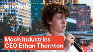 He Dropped Out of MIT at 19 to Build America's Drone Arsenal. It's Working | StrictlyVC LA 2026