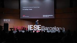 Shaping the future of cancer care | Rodrigo Toledo | TEDxIESEBarcelona