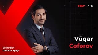 Uğura aparan amillər | Vugar Jafarov | TEDxUNEC