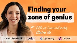 Bending the universe in your favor | Claire Vo (LaunchDarkly, Color, Optimizely, ChatPRD)