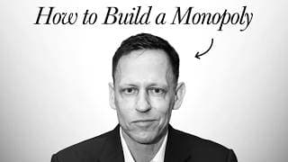 Peter Thiel on How to Build a Creative Monopoly