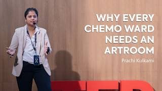 Why every chemo ward needs an artroom | Prachi Kulkarni | TEDxCCOEW