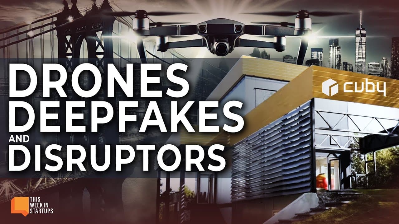 Drones, Deepfakes, and Disruptors with Lon Harris, Remento and Cuby | E2058
