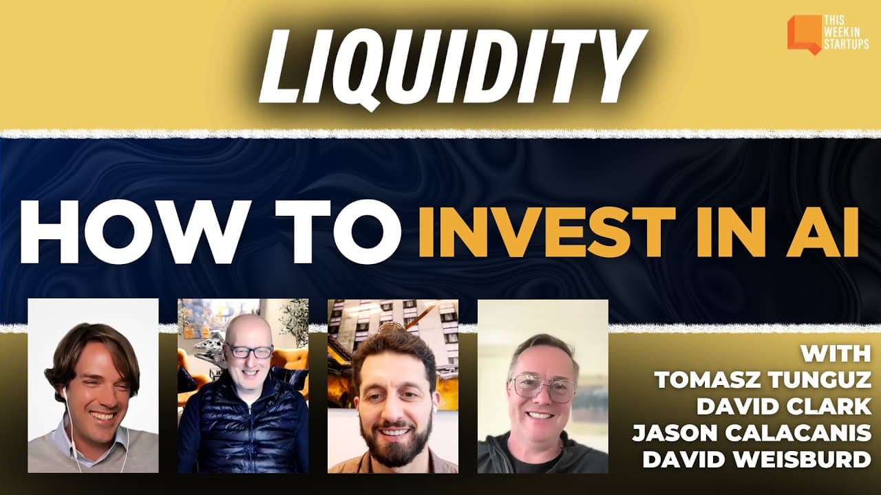 Tomasz Tunguz and David Clark on how to invest in AI and Q1 2024 startup valuations | E1930