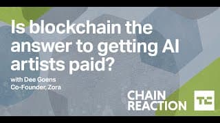 Blockchain could be the answer to getting AI artists paid (w/ Dee Goens)