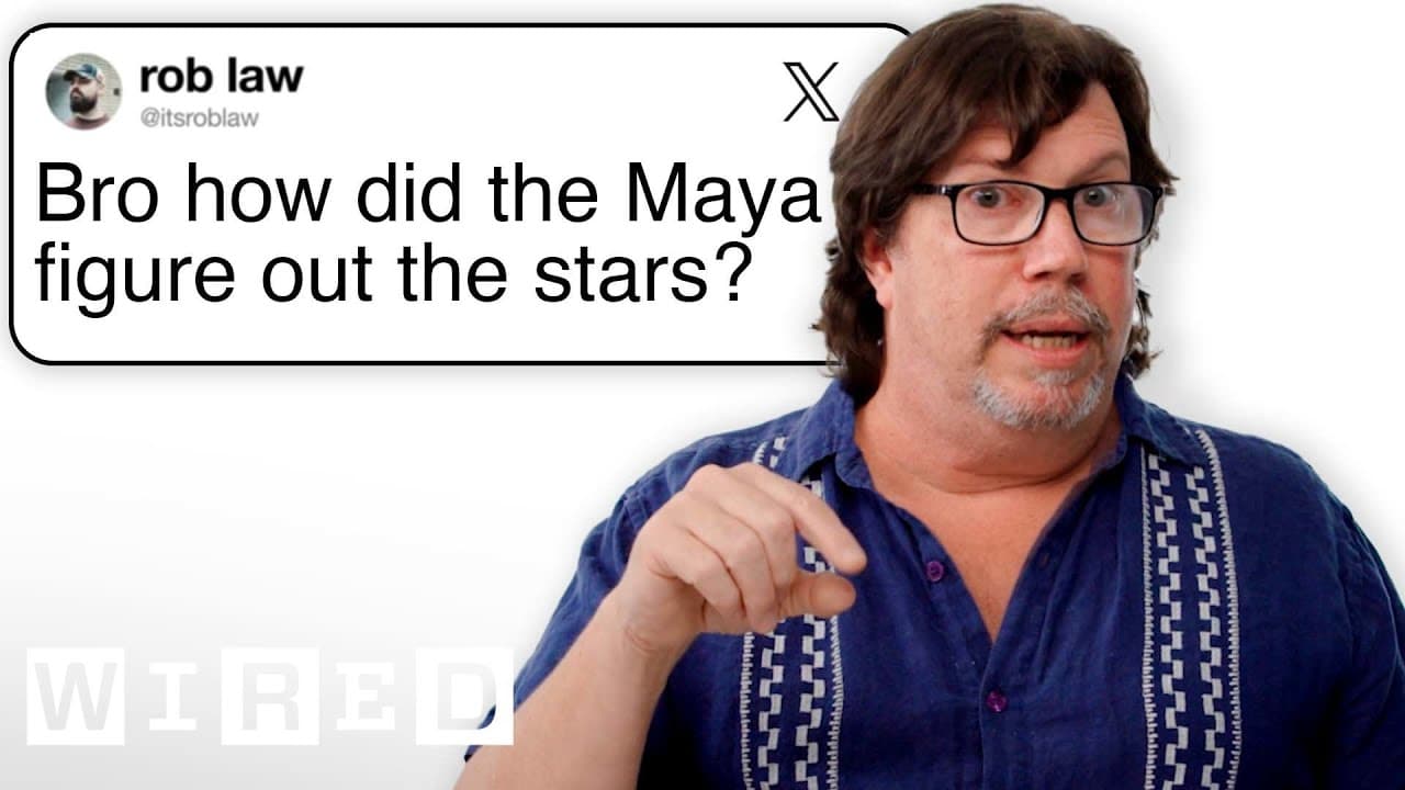 Maya Expert Answers Maya Civilization Questions From Twitter | Tech Support | WIRED
