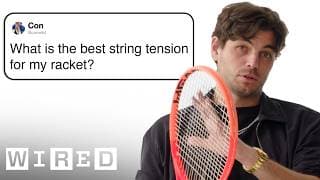 Taylor Fritz Answers Tennis Questions | Tech Support | WIRED
