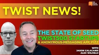 The state of seed, the first TWIST500 startups, and the impact of anonymous apps on society | E1963