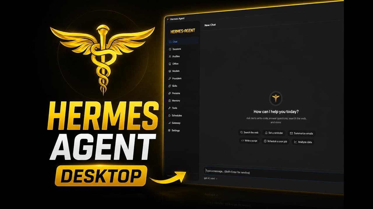 Hermes Desktop is Here (and it's insane)