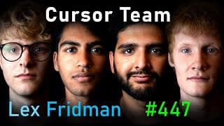 Cursor Team: Future of Programming with AI | Lex Fridman Podcast