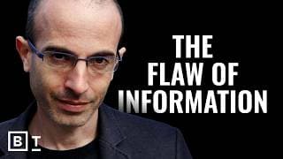 We can split the atom but not distinguish truth. Our information is failing us | Yuval Noah Harari