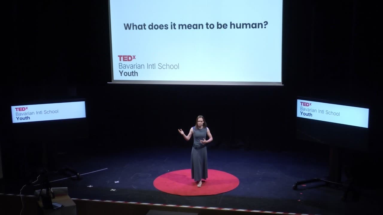 What Does It Mean To Be Human? | Tara Delić | TEDxBavarian Intl School Youth