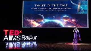 Meta Cognition - The Vestigial Weapon of the Mind for Growth | Dr. Purwa Rojindar | TEDxAIIMSRaipur