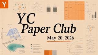 Inference, Diffusion, World Models, and More | YC Paper Club