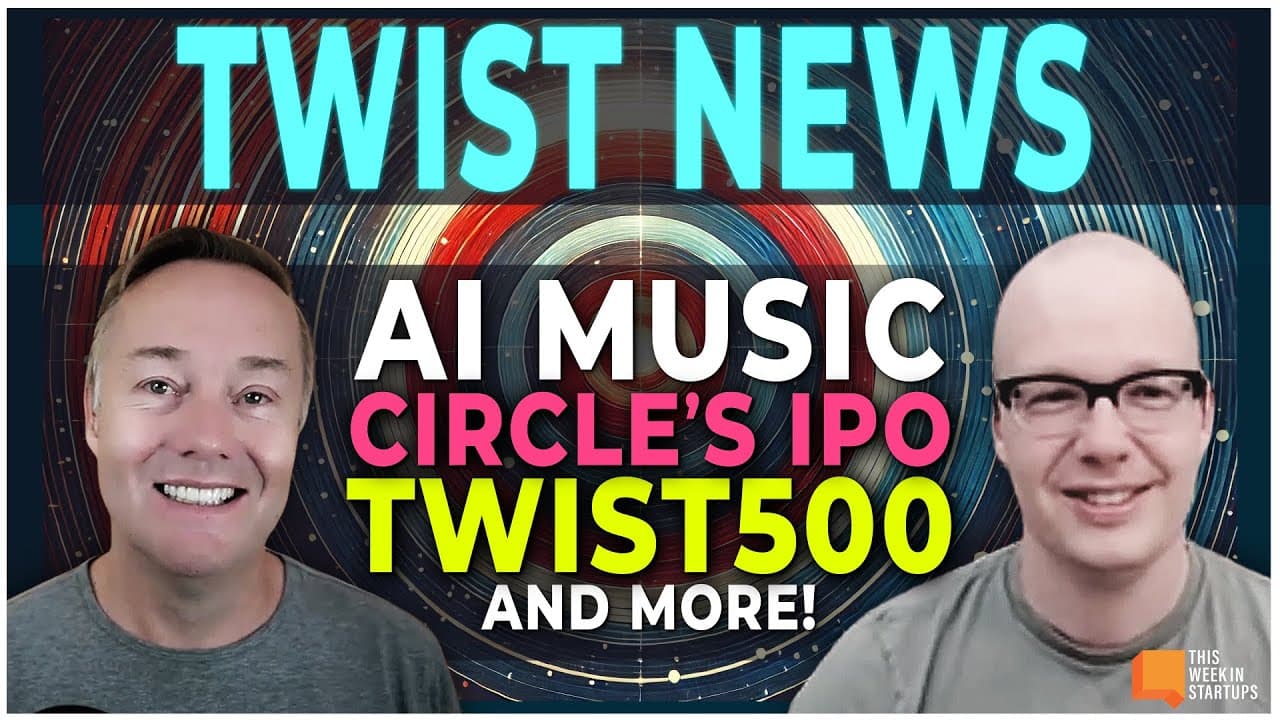 TWIST NEWS: AI Music, Circle’s IPO, TWIST500 and more! | E1972